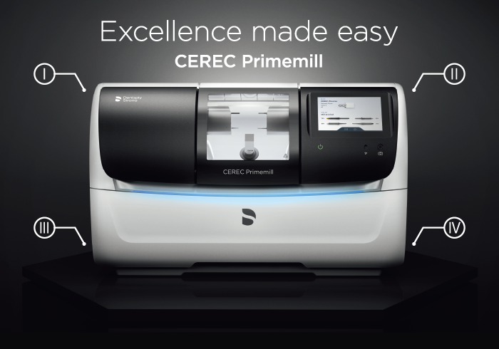Excellence made easy CEREC Primemill